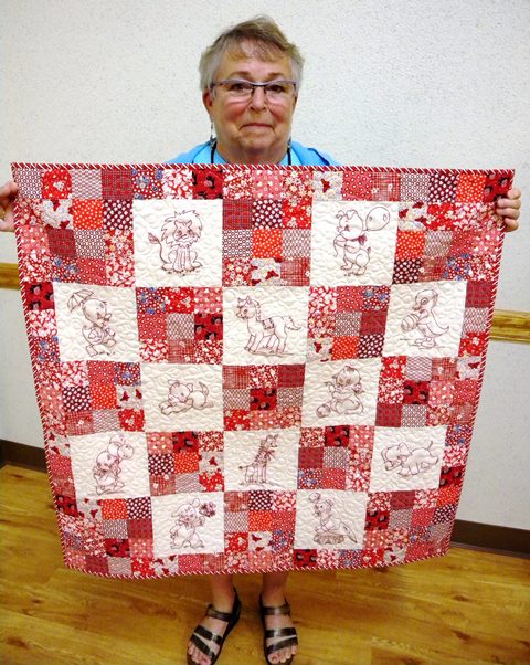 Nancy McDermott - Redwork Community Quilt